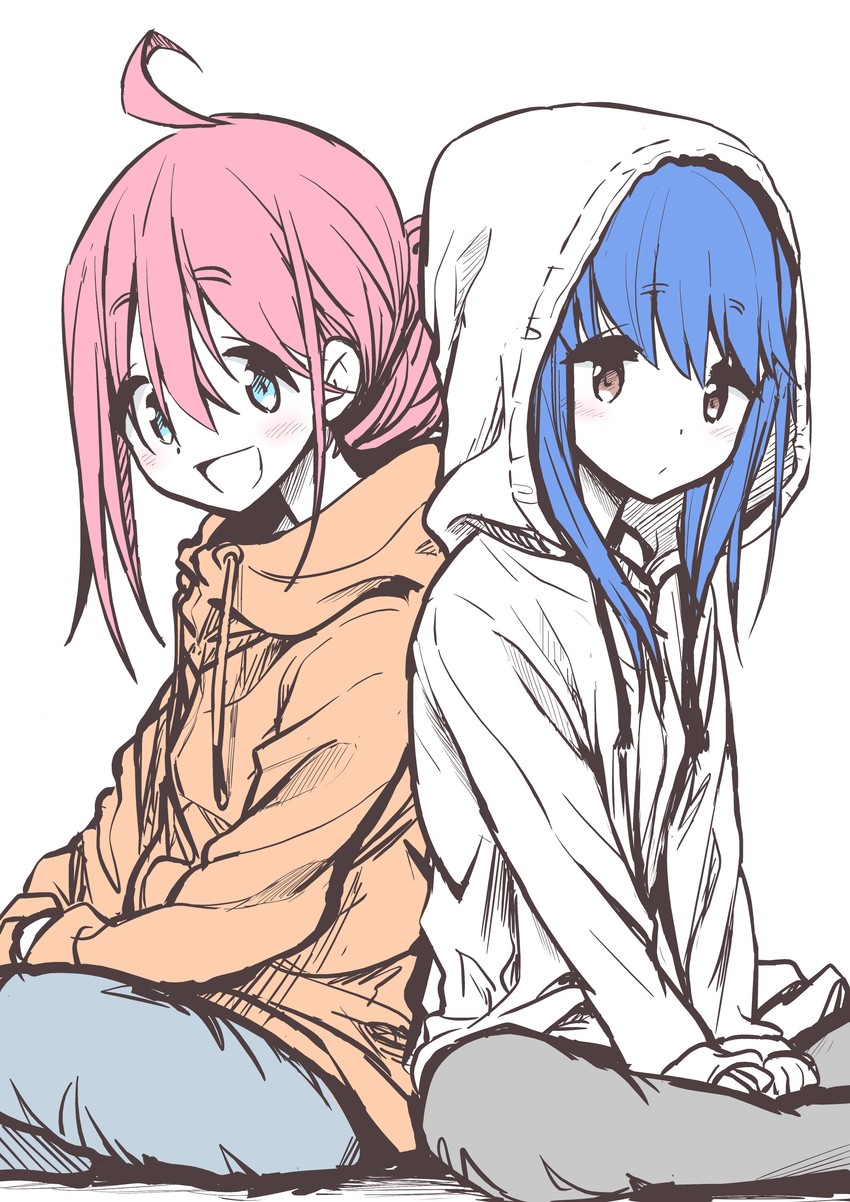 shima rin and kagamihara nadeshiko (yurucamp) drawn by n2midori