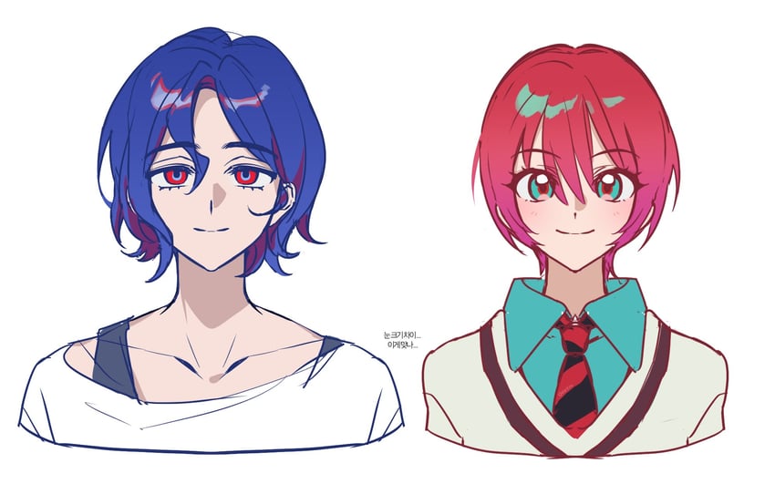 amate yuzuriha and shuji ito (gundam and 1 more) drawn by meng_gin