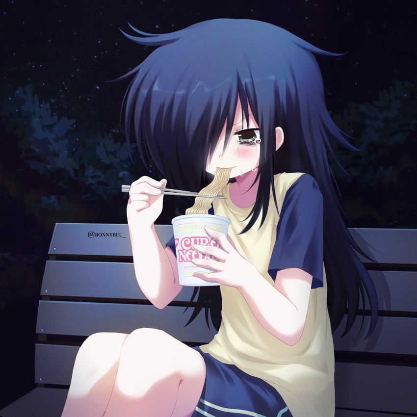 kuroki tomoko (watashi ga motenai no wa dou kangaetemo omaera ga warui!) drawn by jelly_(bonnybel)