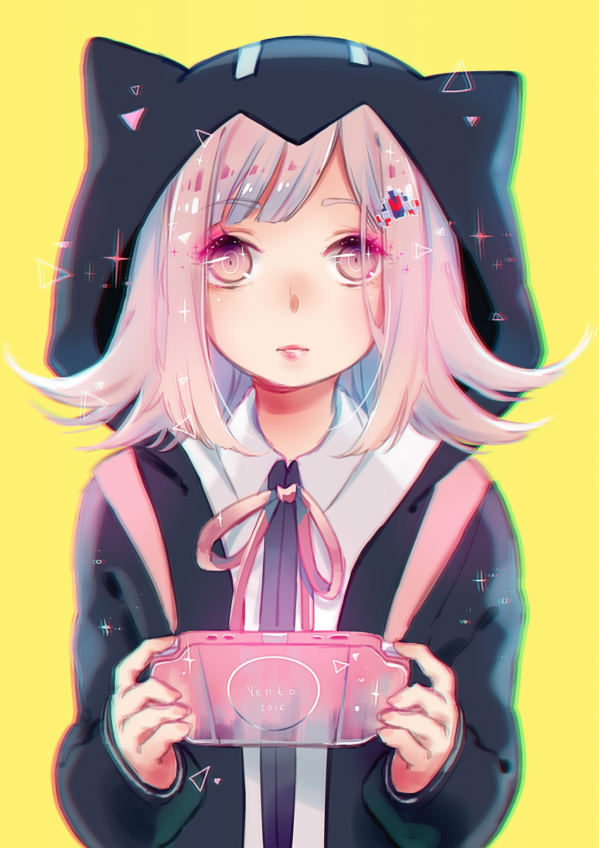 nanami chiaki (danganronpa and 2 more) drawn by yenkoes