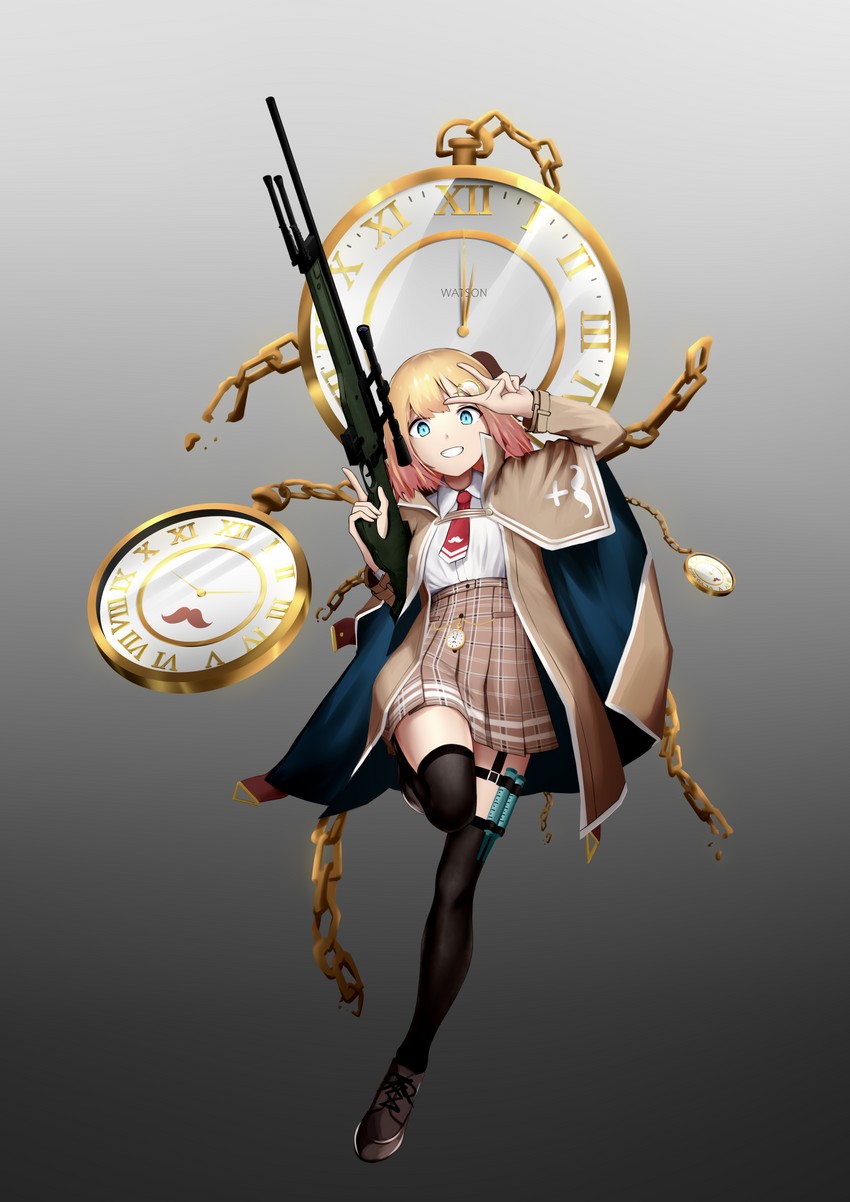 watson amelia (hololive and 1 more) drawn by kofucchi