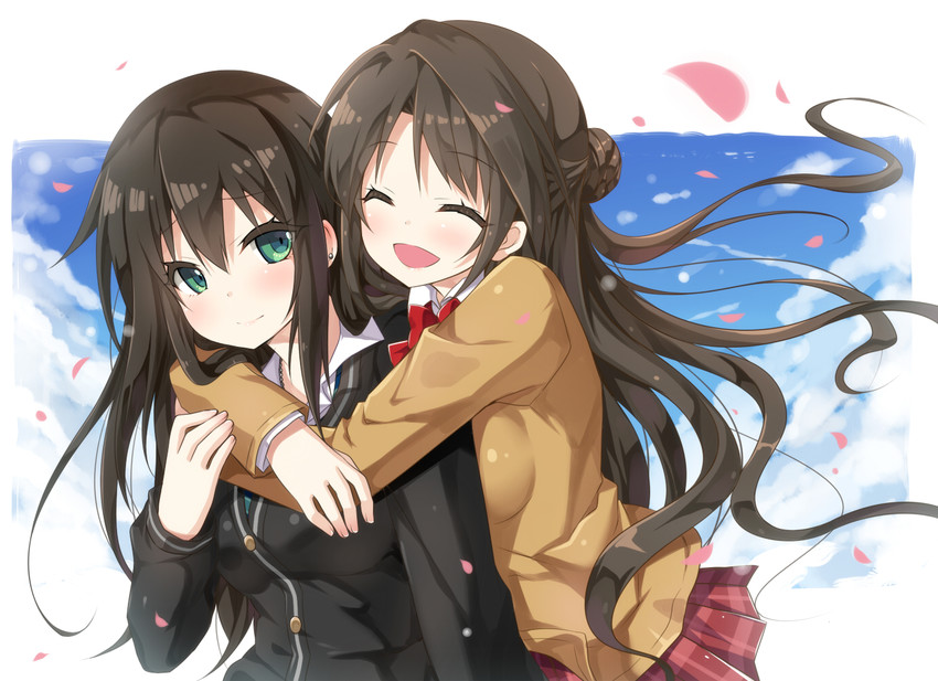 shibuya rin and shimamura uzuki (idolmaster and 1 more) drawn by yano_mitsuki_(nanairo)