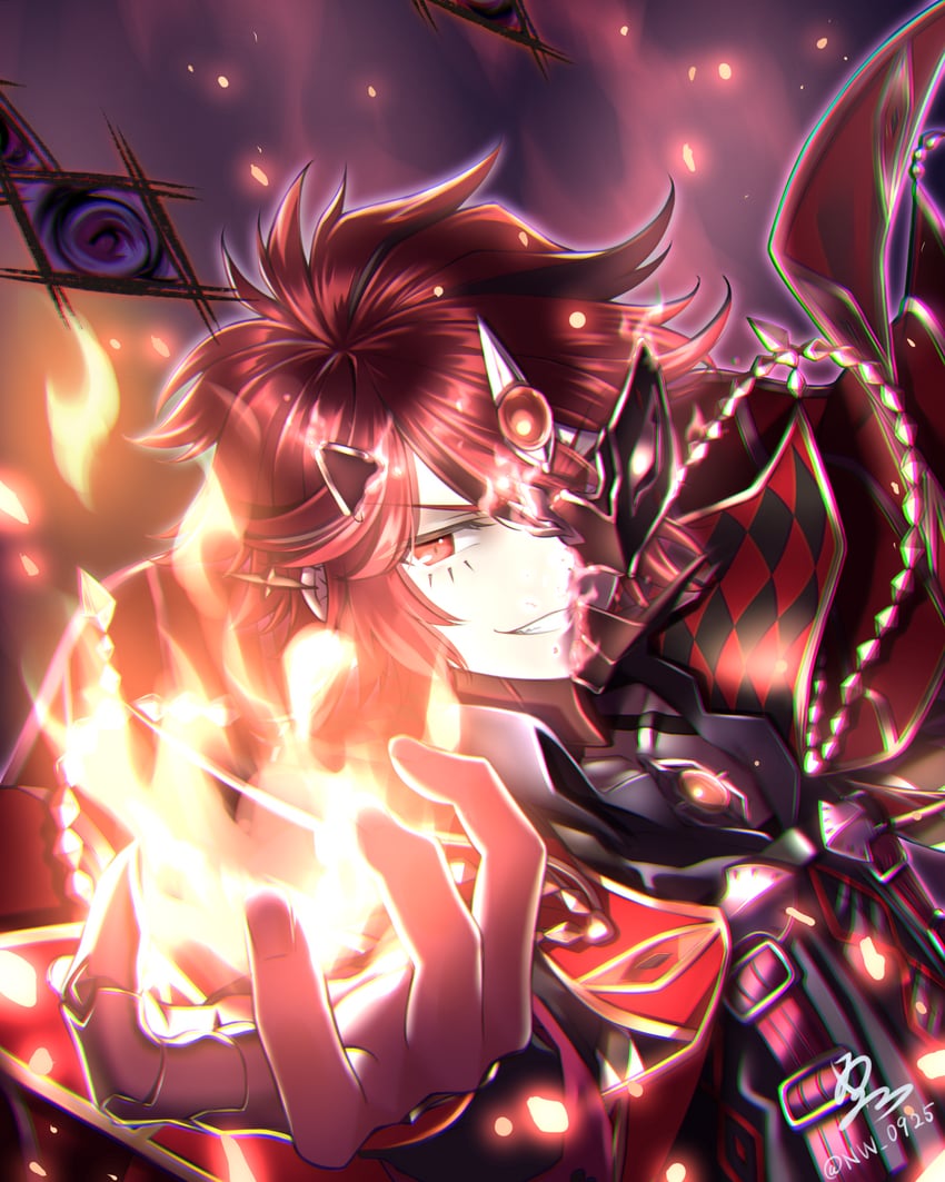 aluber and aluber the jester of despia (yu-gi-oh!) drawn by nue_(nw_0925)