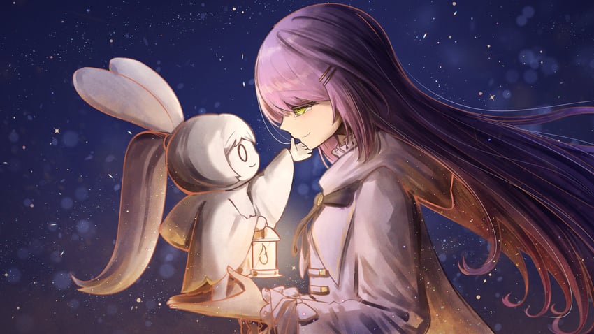 nanashi mumei and tokoyami towa (hololive and 2 more) drawn by bbyau_(yoyosobadgril)