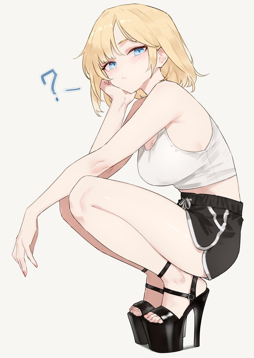 watson amelia (hololive and 1 more) drawn by bluefield
