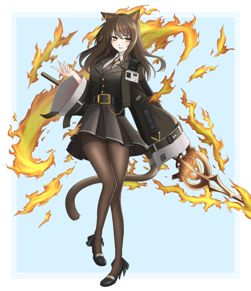 skyfire (arknights) drawn by kyoro_(kyoroillust)