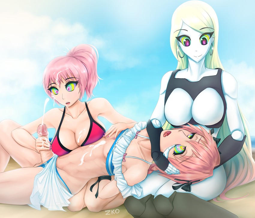 astolfo, crystal, and andra (original and 3 more) drawn by lewd-zko