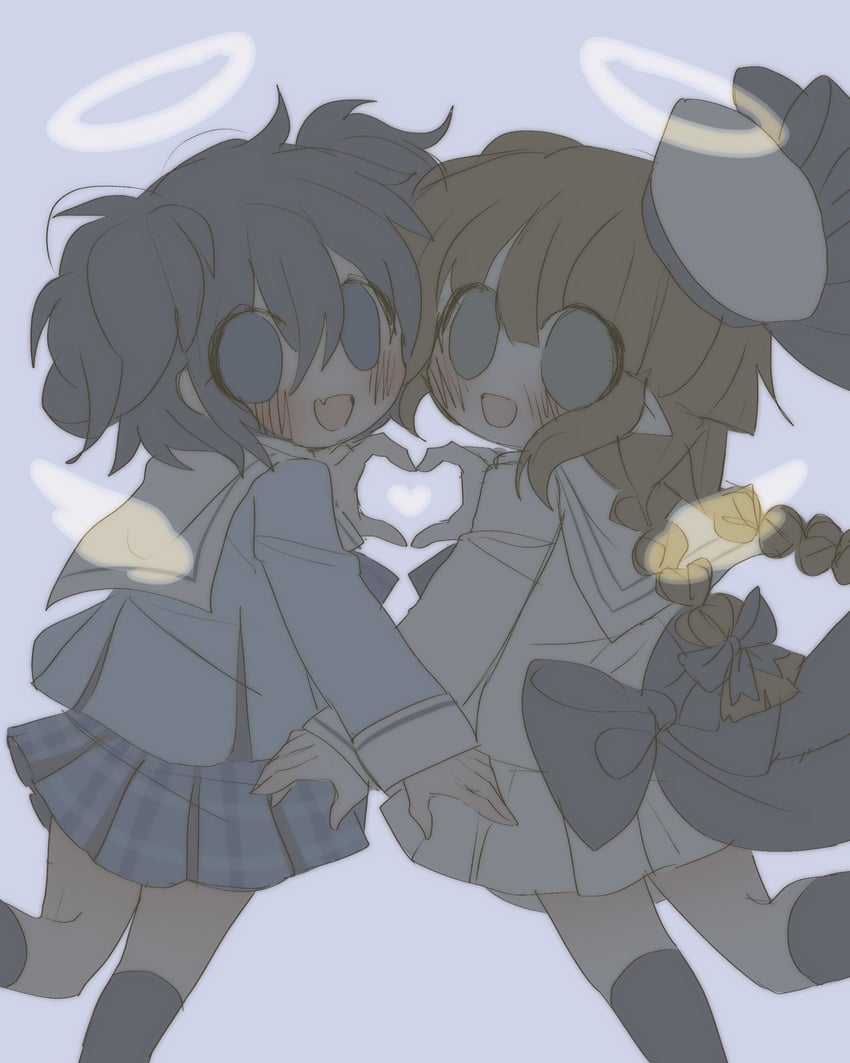 wadanohara and koube shio (funamusea and 2 more) drawn by deliriumcenter