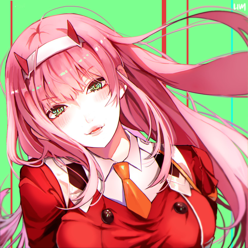 zero two (darling in the franxx) drawn by hane_(hm)