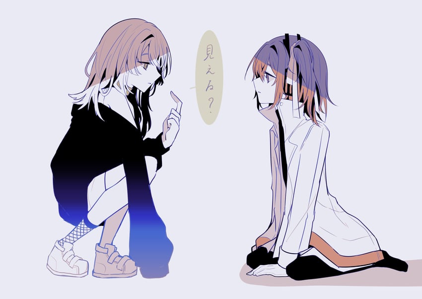adachi rei and fuyuu rei (utau and 1 more) drawn by mizuame_(mi_rei_817)