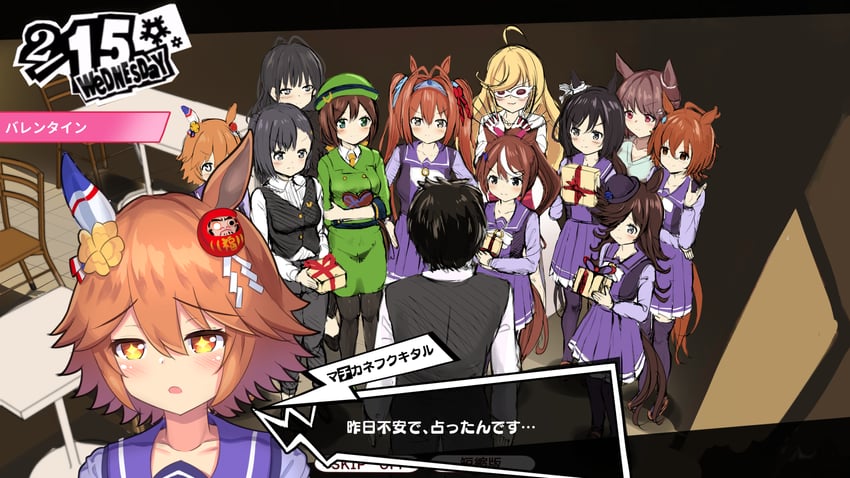 trainer, agnes tachyon, rice shower, daiwa scarlet, tokai teio, and 9 more (umamusume and 3 more) drawn by yuutopia