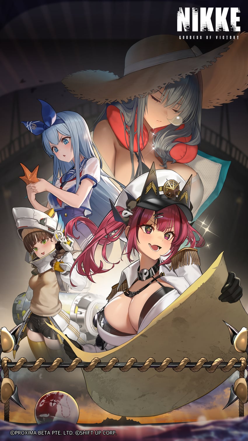 mast, anchor, frima, chime, and wilson (goddess of victory: nikke and 1 more)