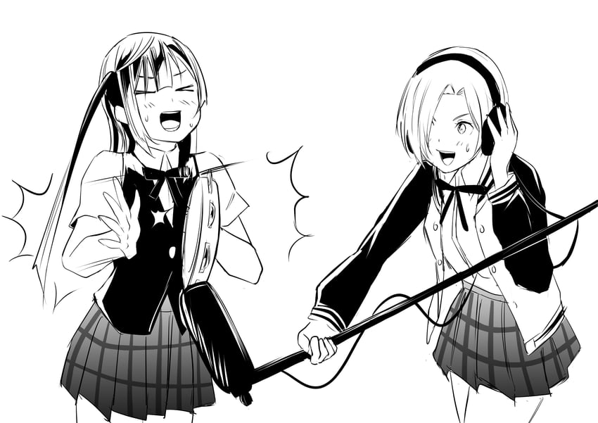 yuki setsuna and mia taylor (love live! and 1 more) drawn by tommer