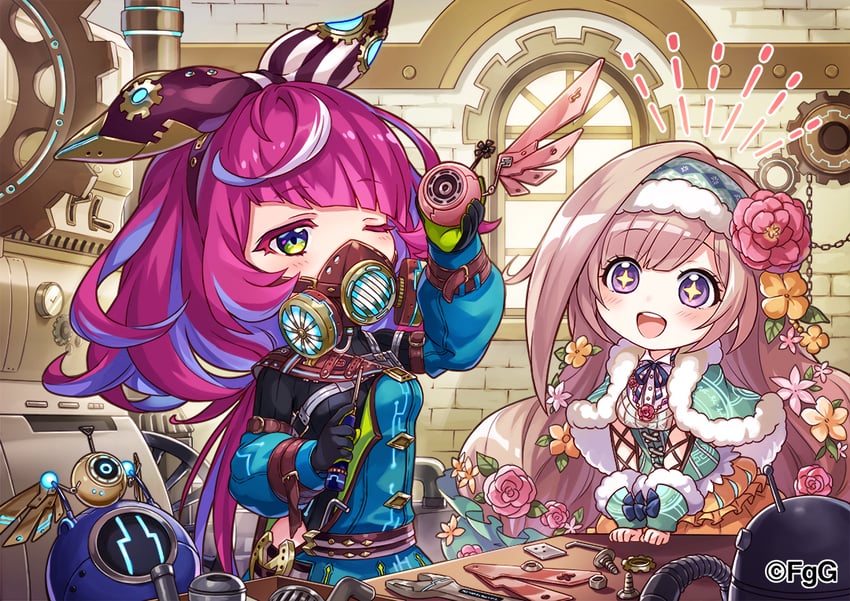 albea and polin (ta ga tame no alchemist) drawn by g-row