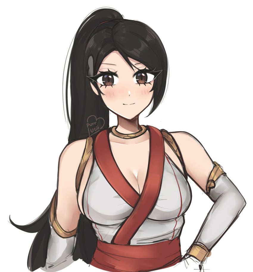 momiji (dead or alive and 1 more) drawn by luci_(purrlucii)