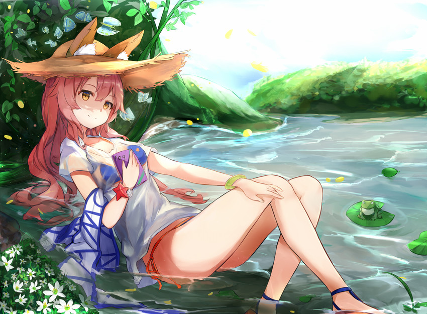 tamamo and tamamo no mae (fate and 1 more) drawn by mosta_(lo1777789)