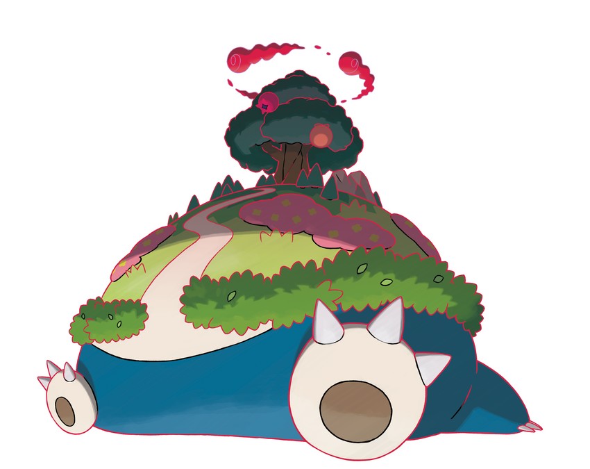 snorlax and gigantamax snorlax (pokemon and 1 more)
