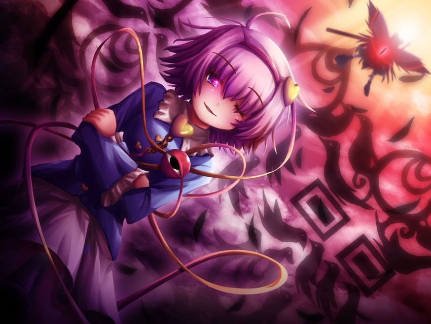komeiji satori and reiuji utsuho (touhou) drawn by akashio_(loli_ace)