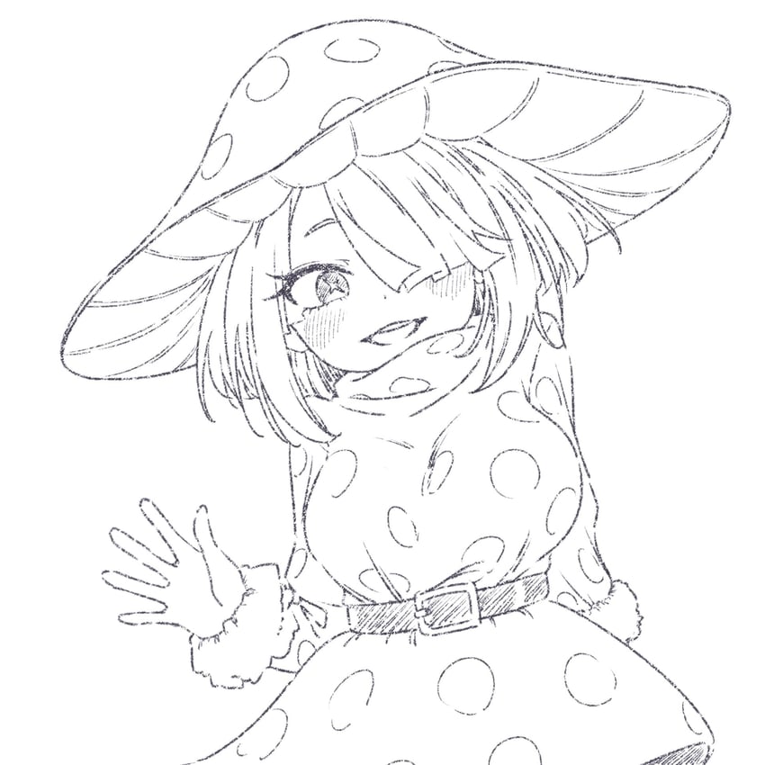 komori kinoko (boku no hero academia) drawn by momoringo_(w_0v0_k)