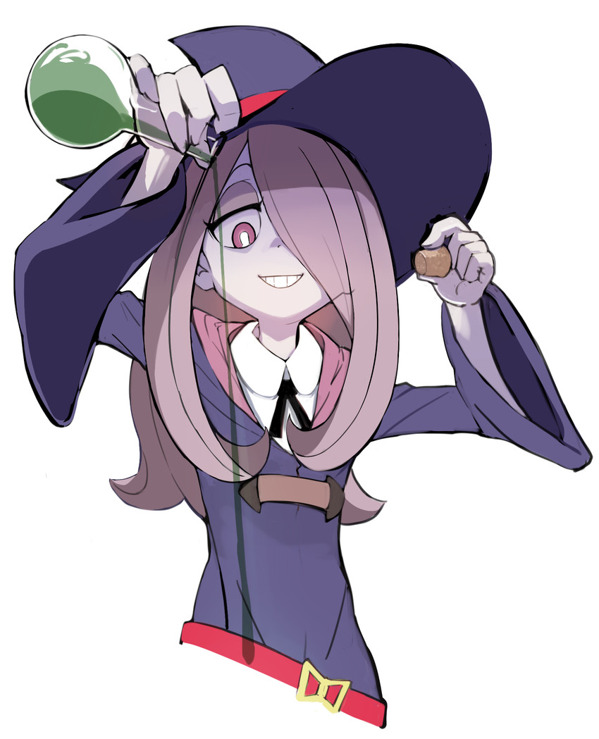 sucy manbavaran (little witch academia) drawn by momo_(higanbana_and_girl)