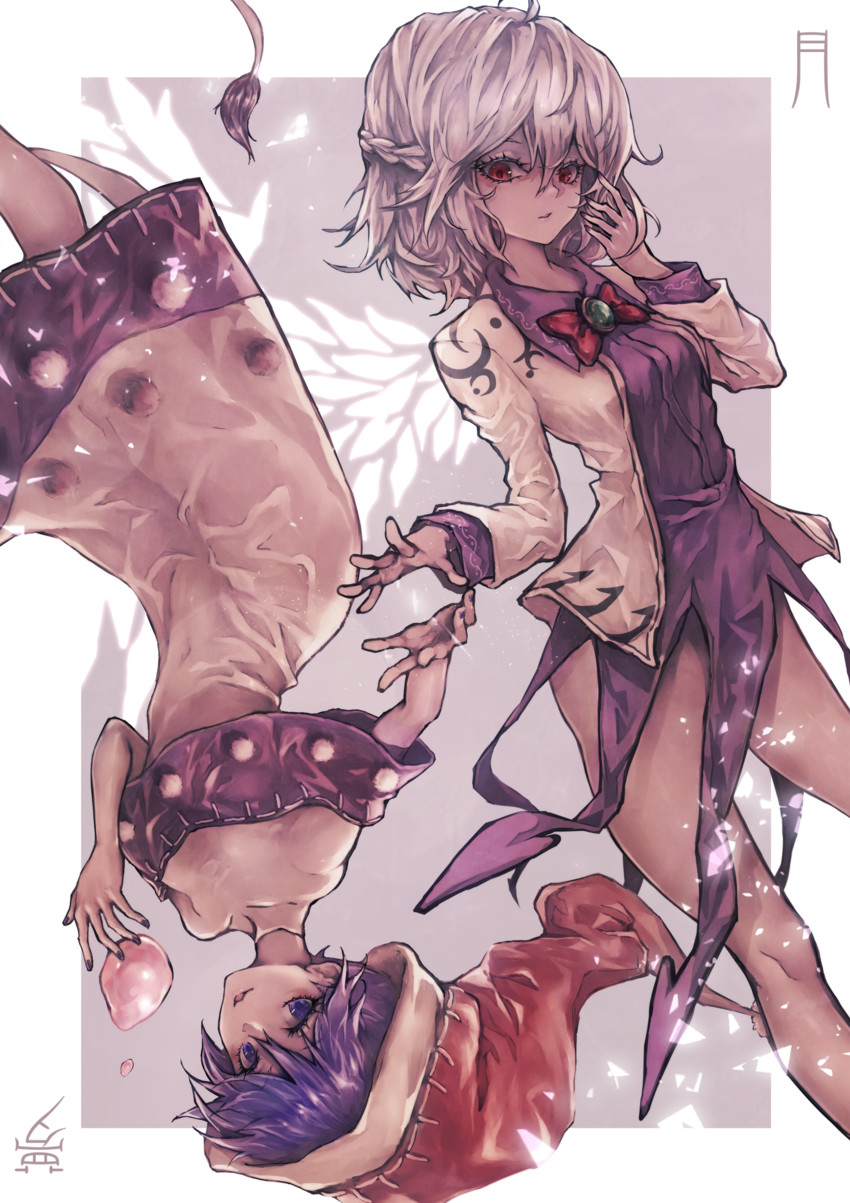 kishin sagume and doremy sweet (touhou) drawn by joker_(stjoker)