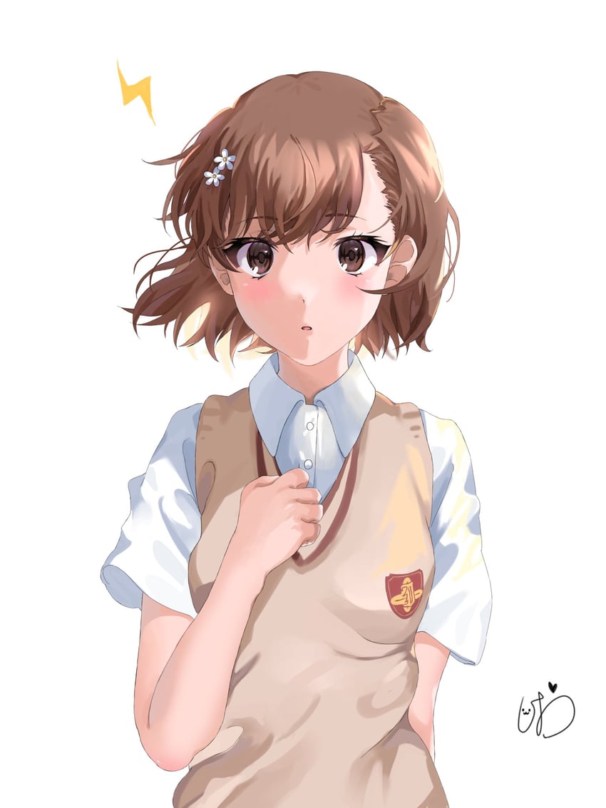 misaka mikoto (toaru majutsu no index and 1 more) drawn by sioo_1029