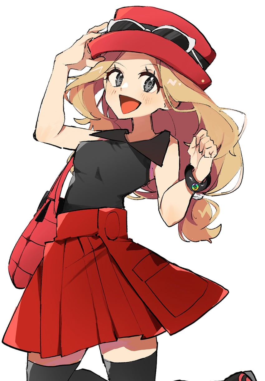 serena (pokemon and 1 more) drawn by fukuzawa_(huku486)