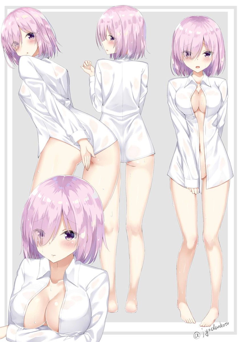 mash kyrielight (fate and 1 more) drawn by rong_yi_tan