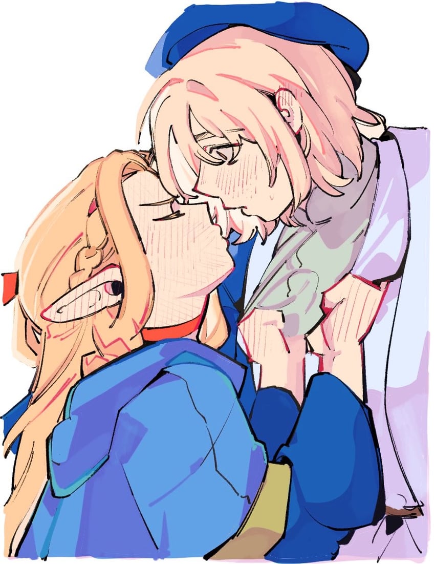 marcille donato and falin touden (dungeon meshi) drawn by dohwa110