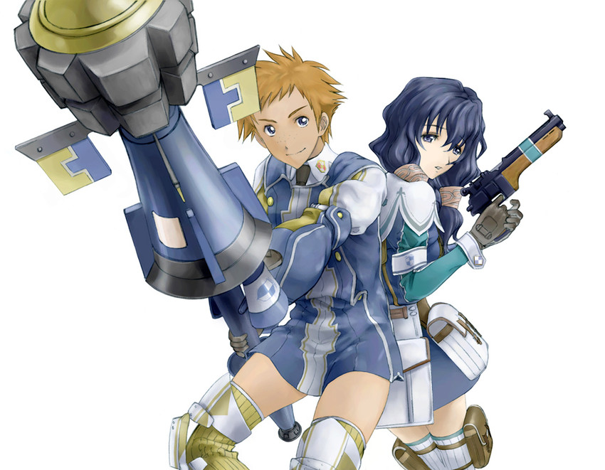 magari and rene randall (senjou no valkyria and 1 more) drawn by morisu
