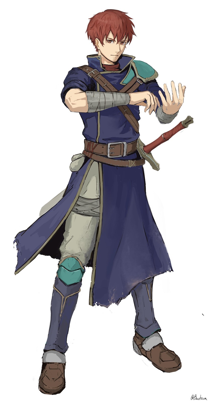 raven (fire emblem and 2 more) drawn by samohichi