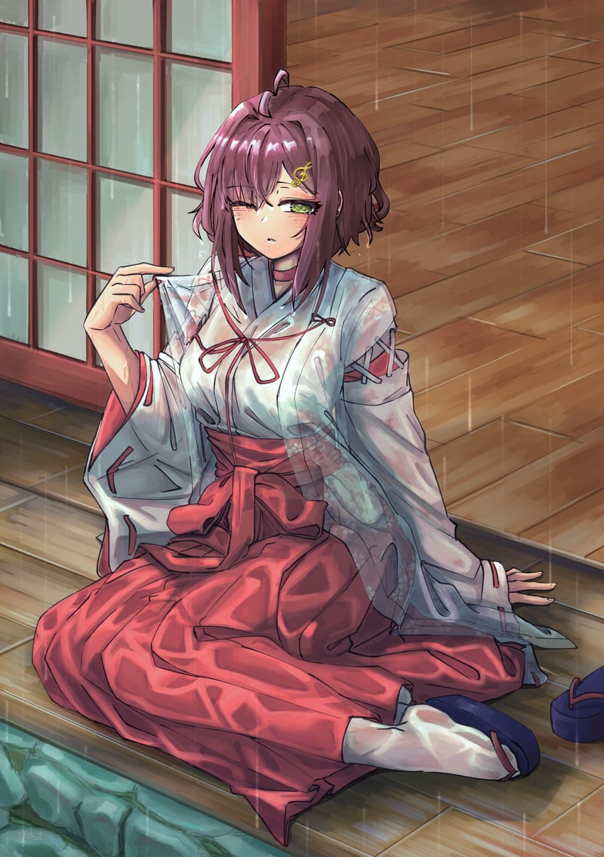miori celesta (indie virtual youtuber) drawn by ryushi_(yushi)