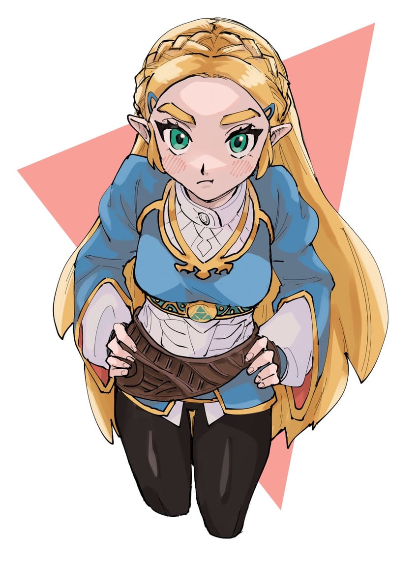 princess zelda (the legend of zelda and 1 more) drawn by yamori_(yamoooon21)