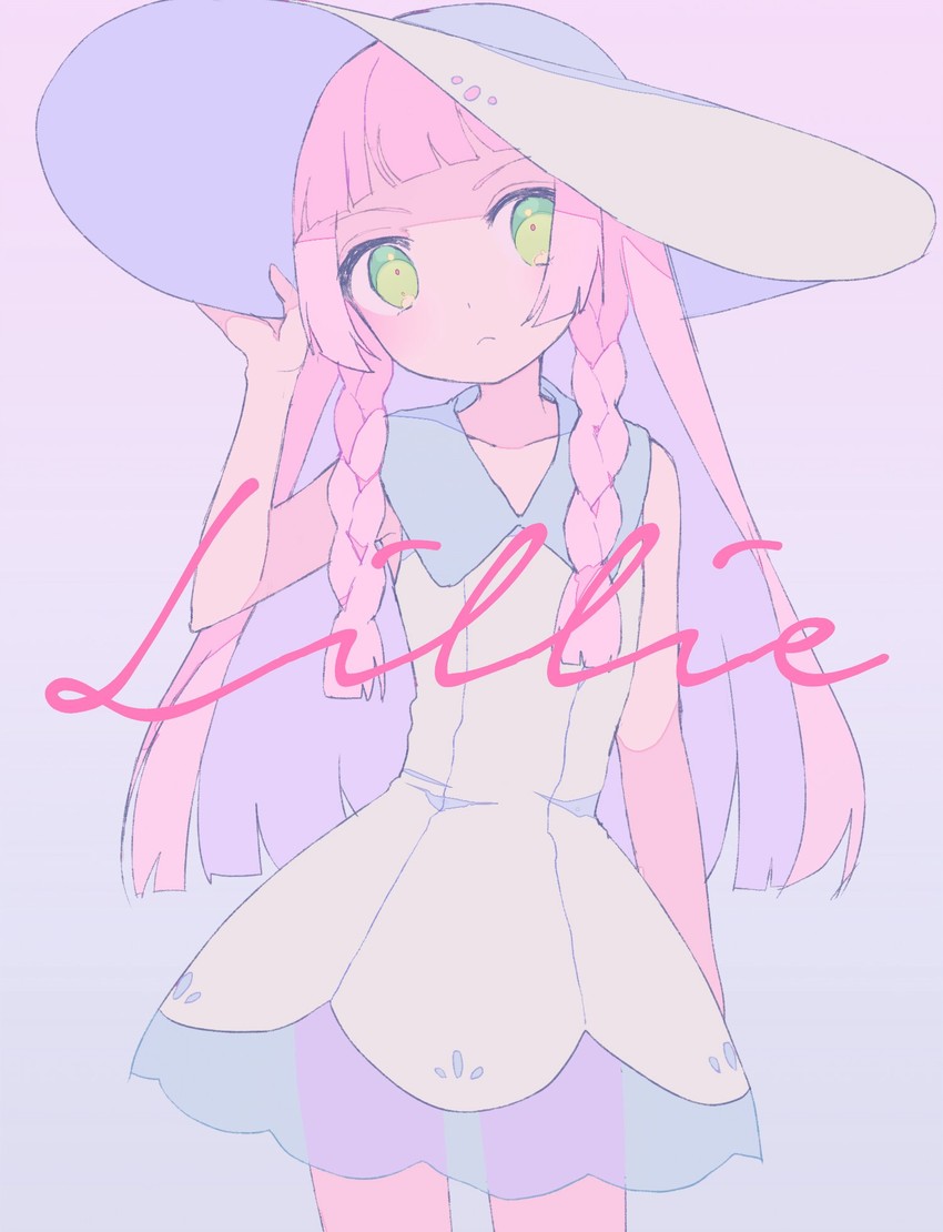lillie (pokemon and 1 more) drawn by busujima_(kusahana)