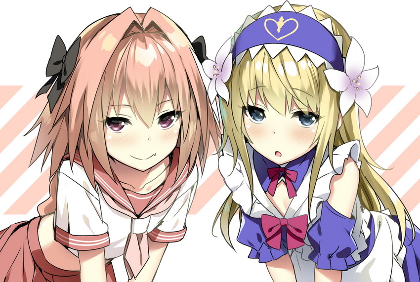 astolfo and chevalier d'eon (fate and 2 more) drawn by sky-freedom