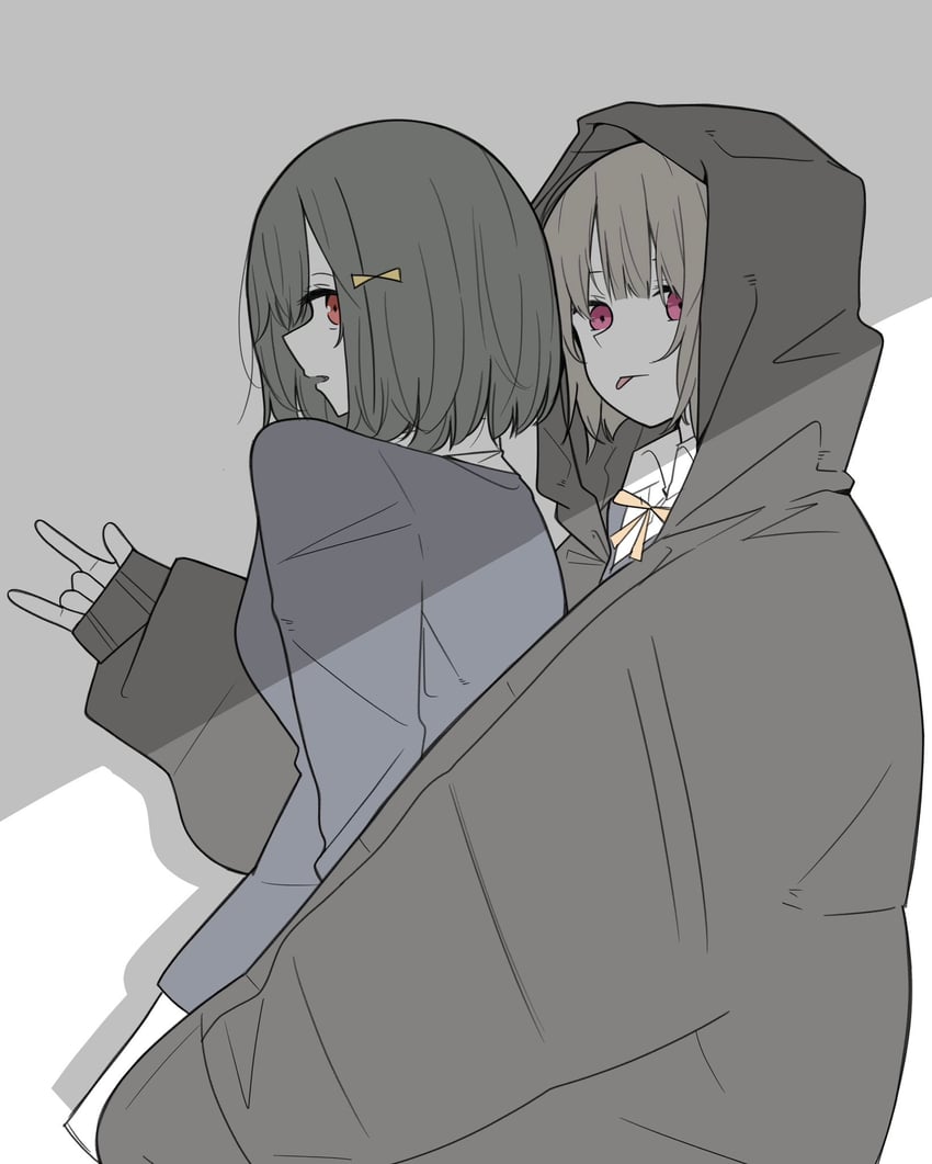 nakasu kasumi and mifune shioriko (love live! and 1 more) drawn by shiroimaru4869
