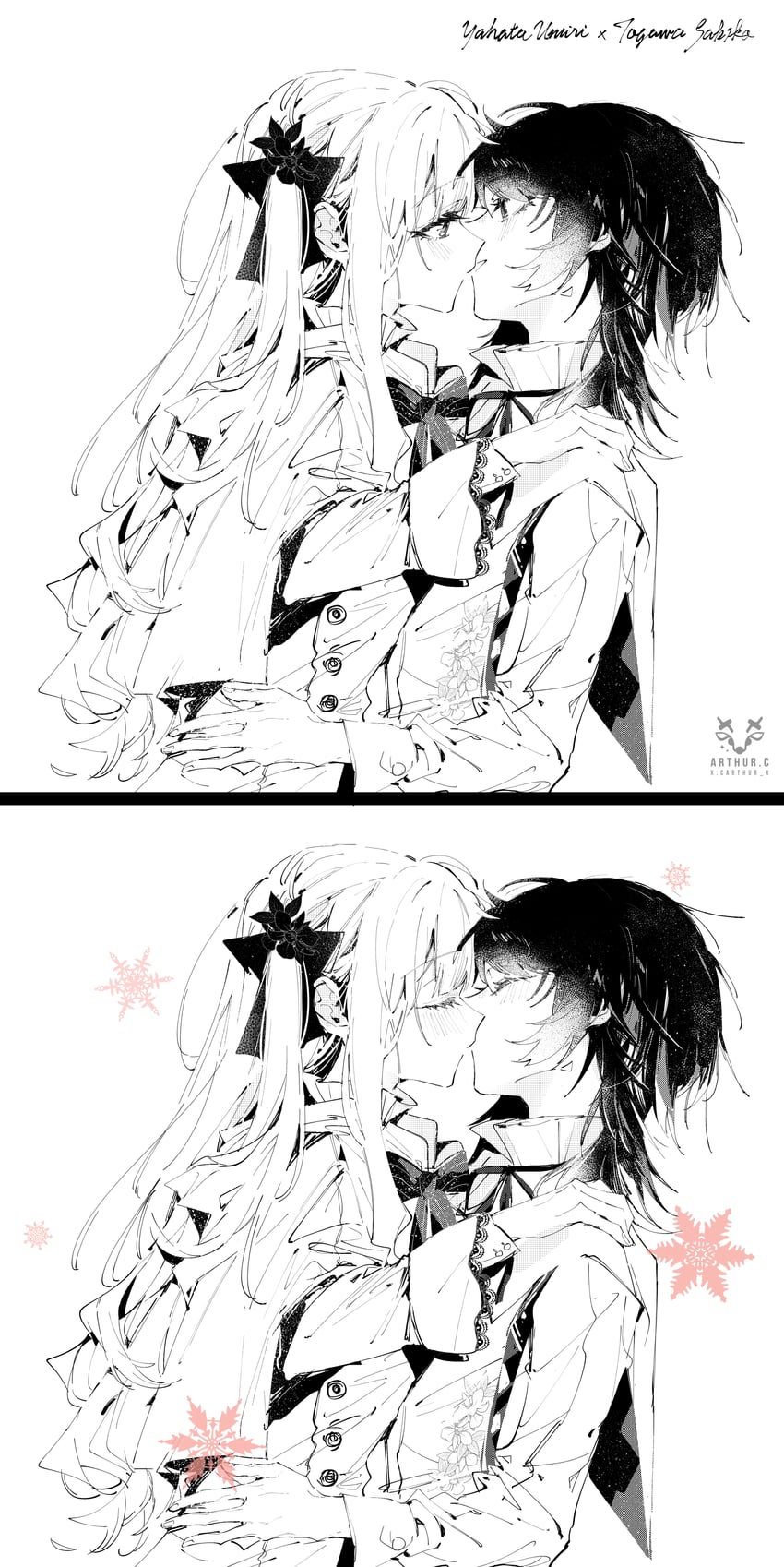 togawa sakiko and yahata umiri (bang dream! and 1 more) drawn by arthur_c