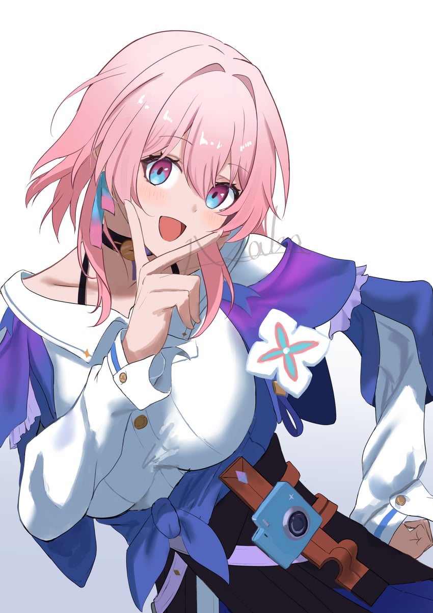 march 7th (honkai and 1 more) drawn by yasaka_sei