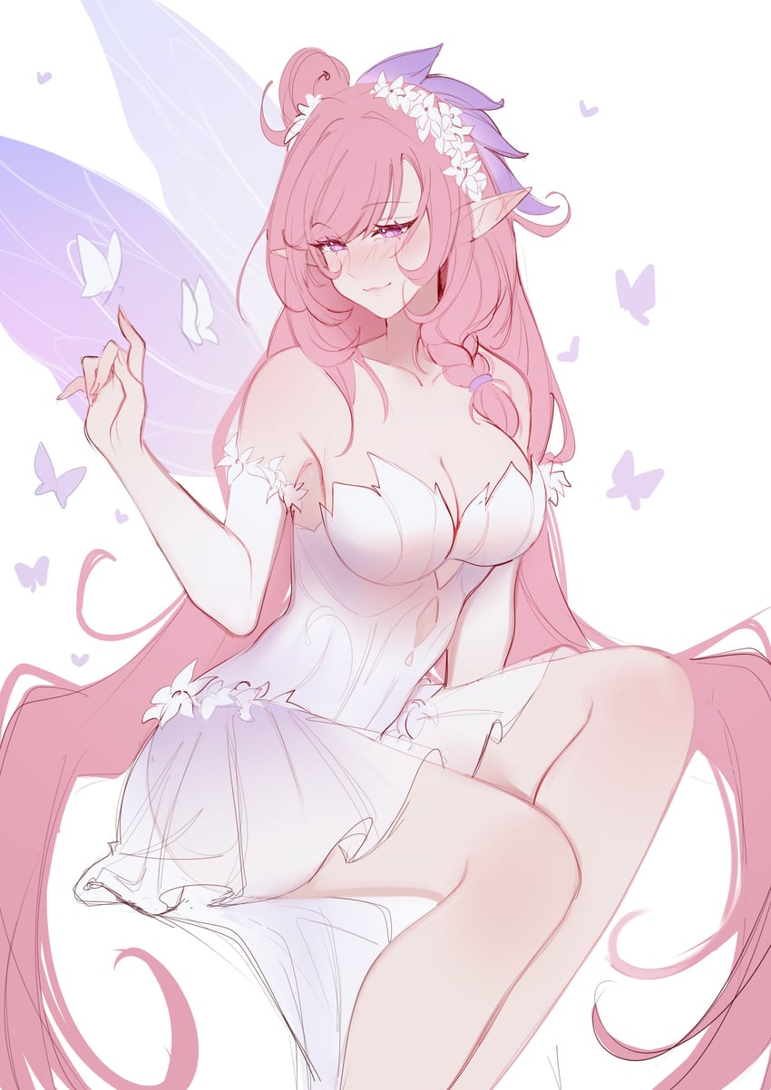 elysia (honkai and 1 more) drawn by pristinemori