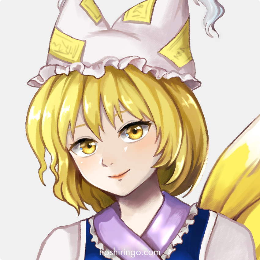 yakumo ran (touhou and 1 more) drawn by hoshiringo0902
