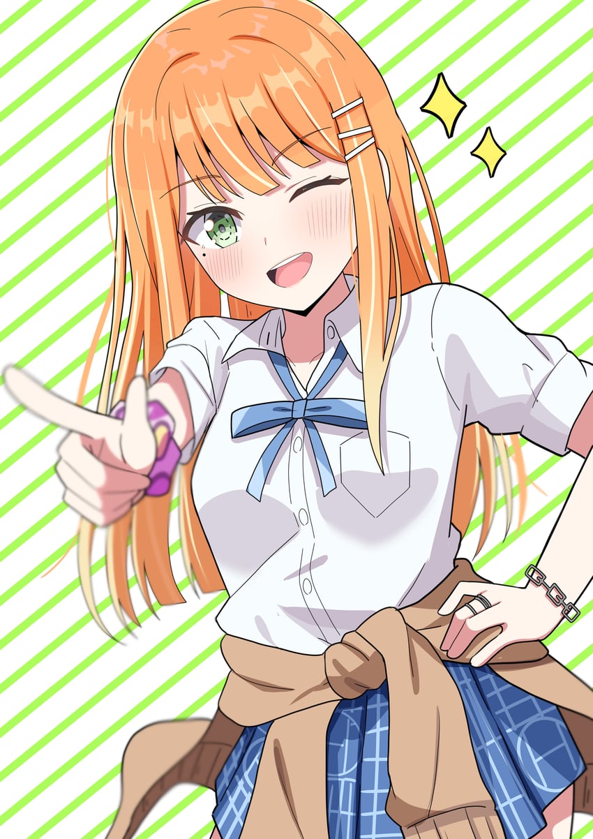 shiun sumika (idolmaster and 1 more) drawn by hosinonana