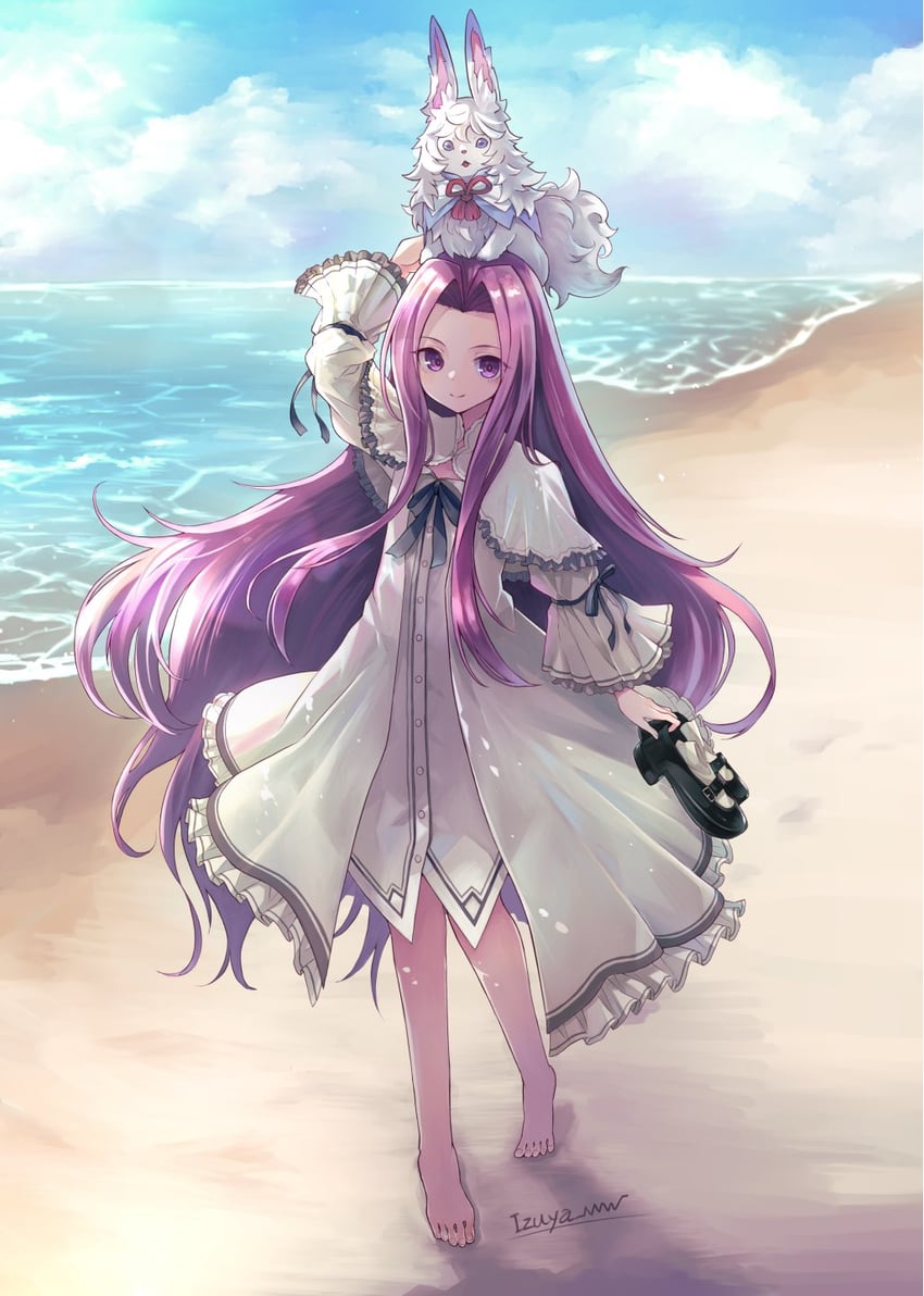 medusa and fou (fate and 1 more) drawn by izuya_ww
