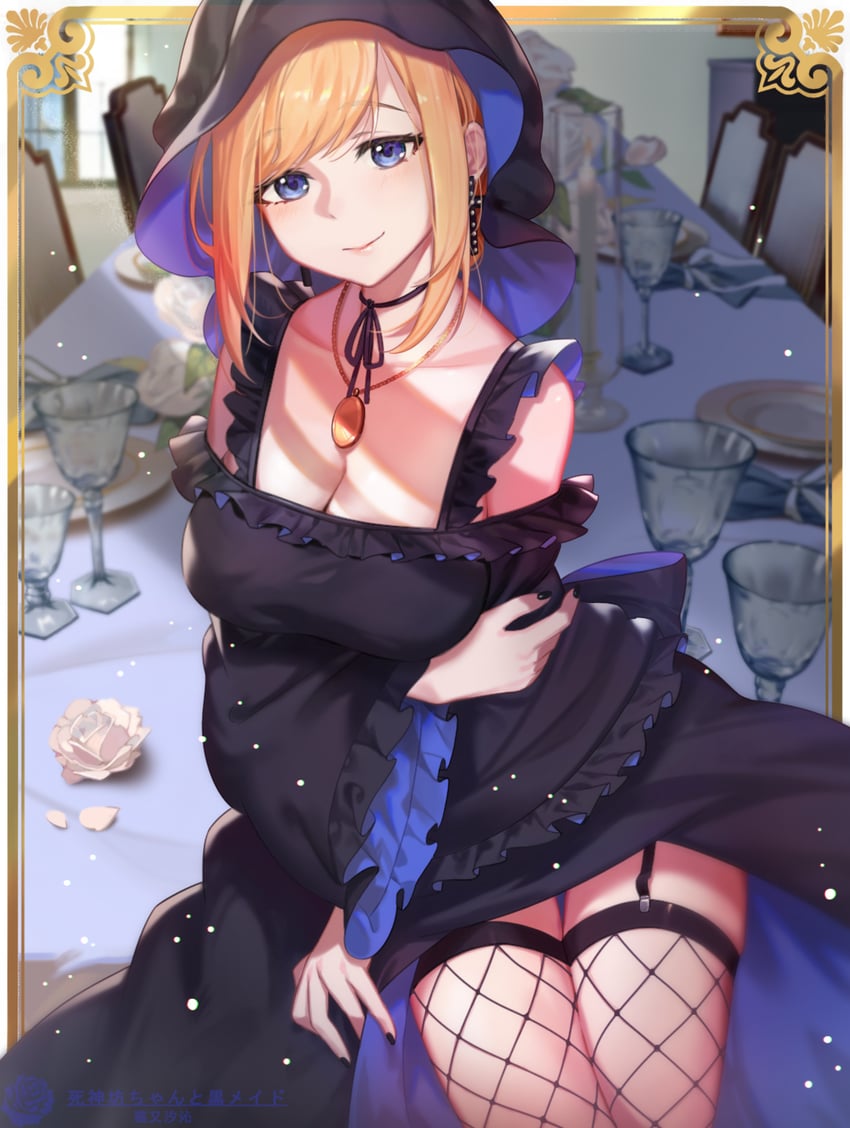 alice lendrott (shinigami bocchan to kuro maid) drawn by peach_luo