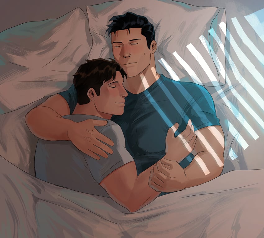 bruce wayne and hal jordan (dc comics and 2 more) drawn by haljordanmylove
