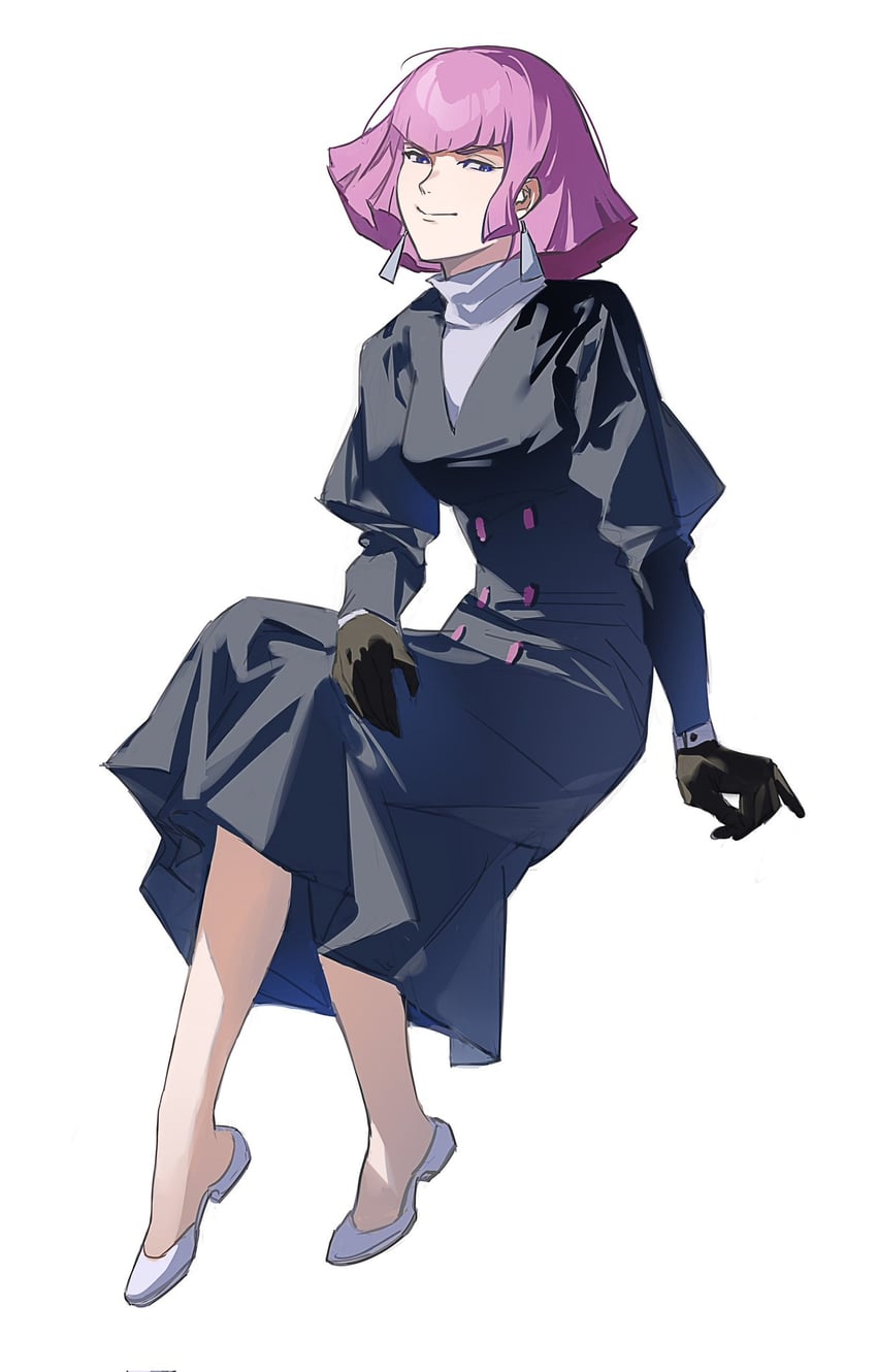 haman karn (gundam and 1 more) drawn by erhuazi917