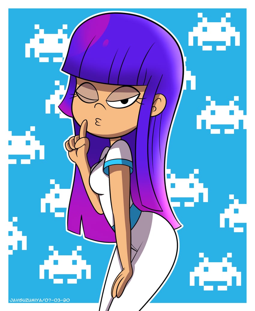 miko kubota (glitch techs) drawn by javi_suzumiya