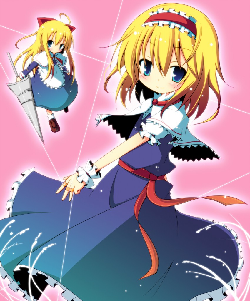 alice margatroid and shanghai doll (touhou) drawn by hinata_ichi