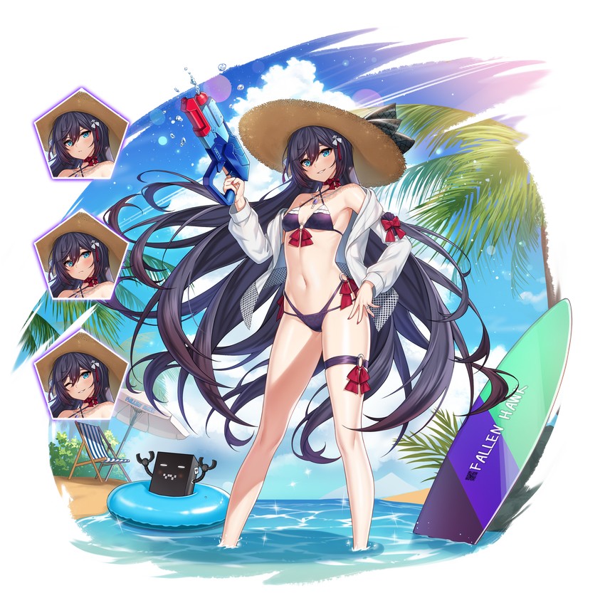 machine-g.a.p. and rosaria le friede (counter:side) drawn by controlline3