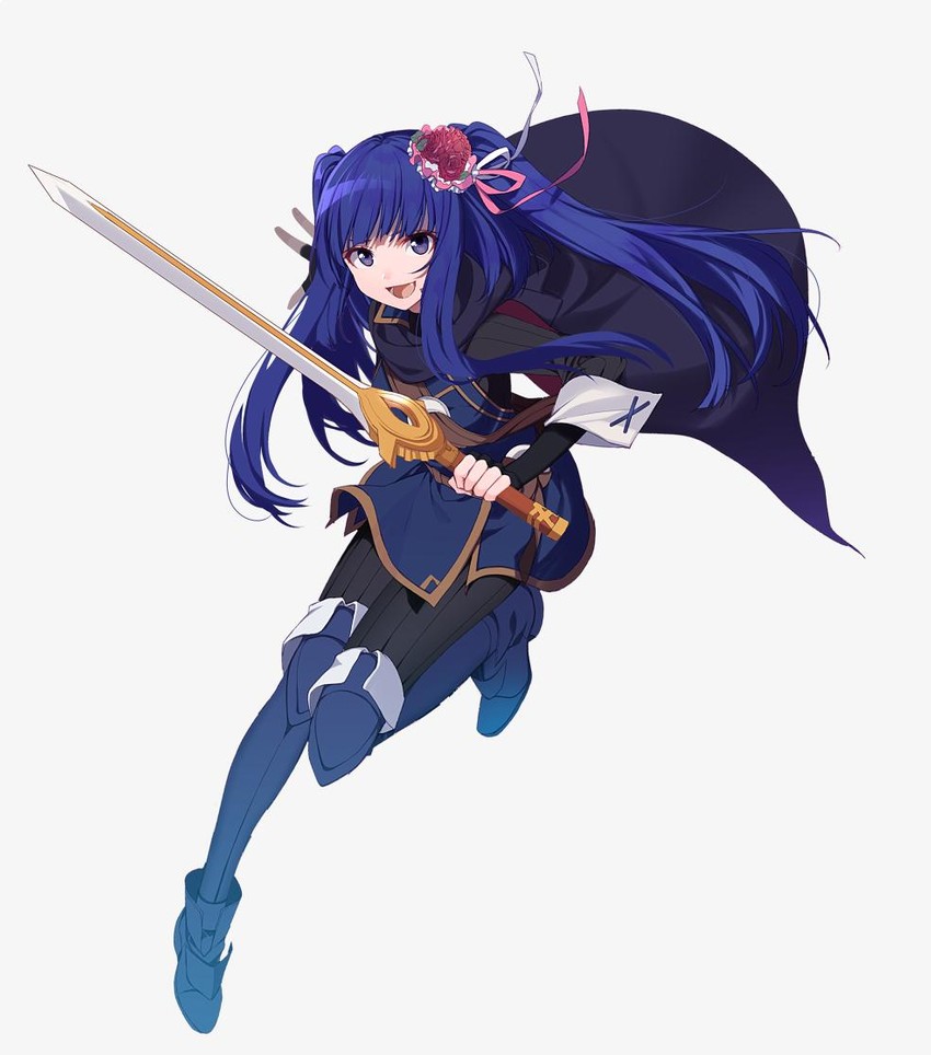 lucina and furudo erika (fire emblem and 2 more) drawn by ryon_(ryonhei)