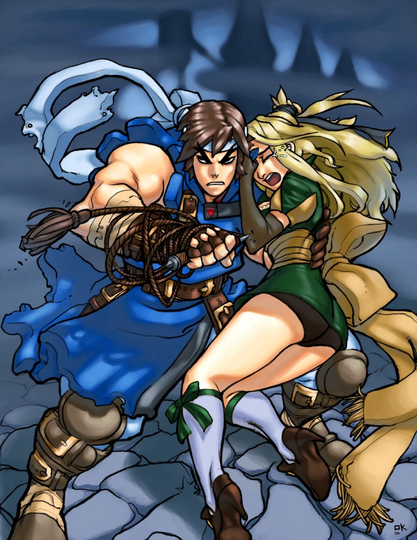 richter belmont and maria renard (castlevania and 1 more)